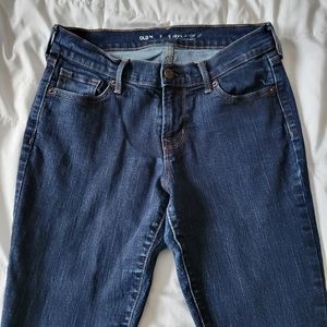 Old Navy Dark Wash Straight Leg Jean (4 Short)